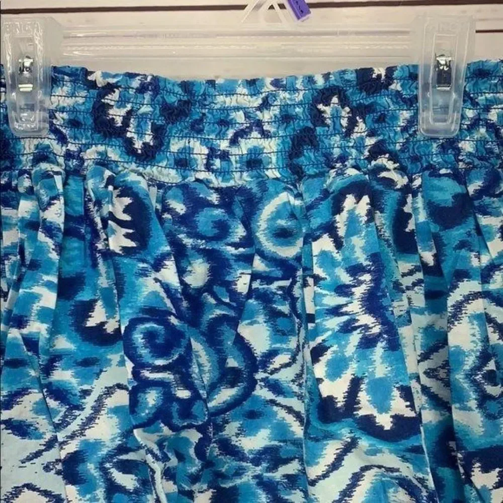 Children’s Place‎ Girls Blue Abstract Print Skirt Size Large 10/12